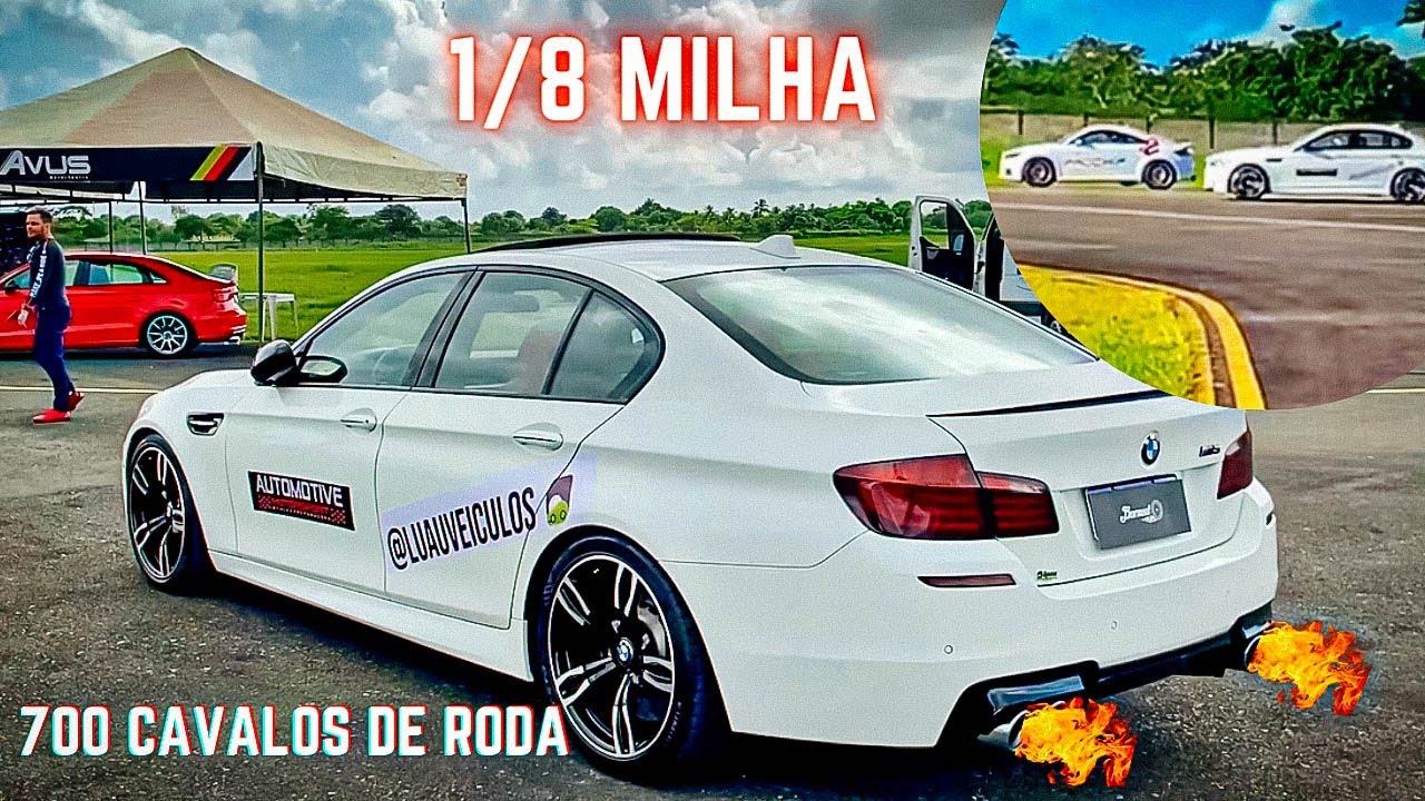 Bmw m5 700cv Stg 2 Escape Full + 250km/h Meia Milha - ALEX AUTOMOTIVE