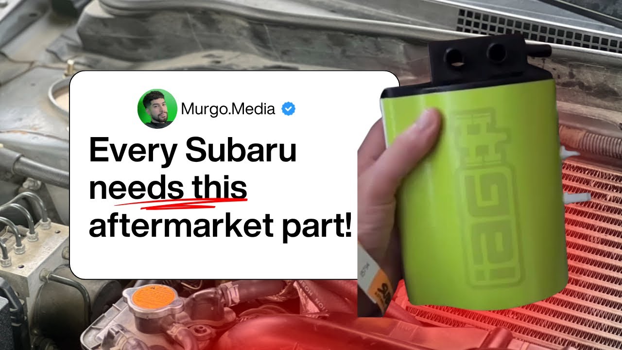 How to install the AOS V3 by iag on a Subaru