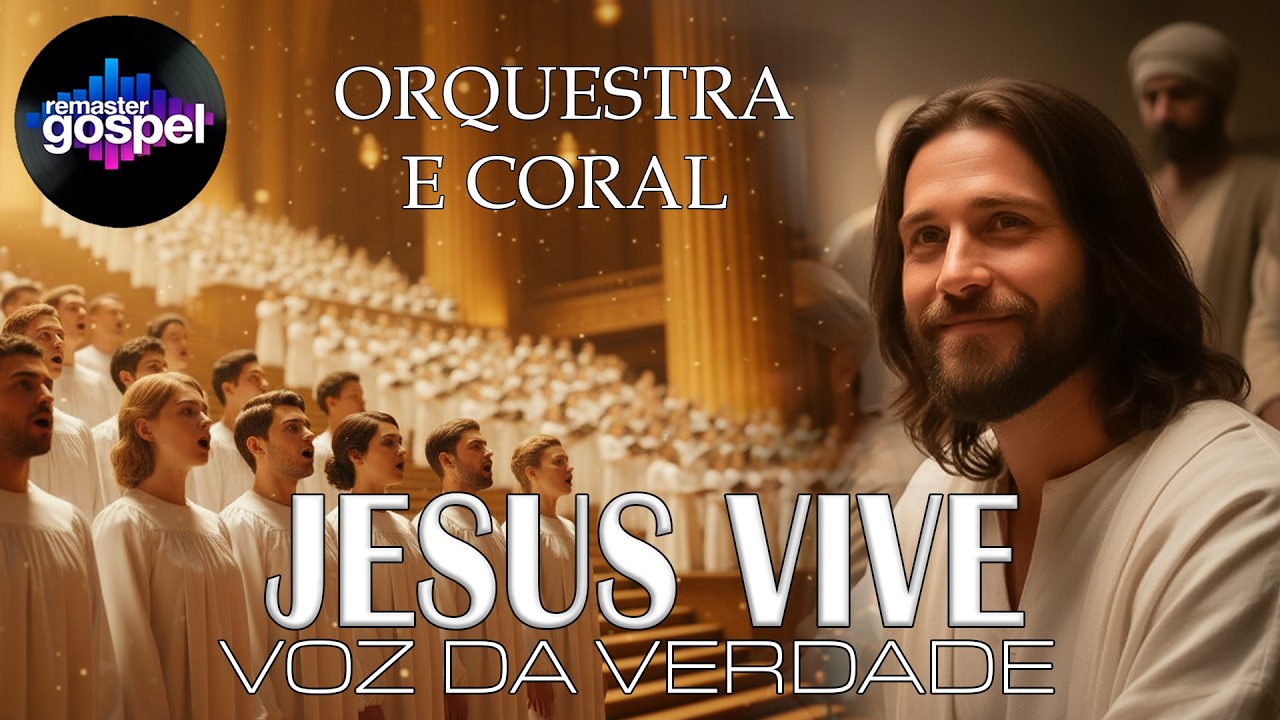 JESUS VIVE de VOZ DA VERDADE numa versão ESPETACULAR com ORQUESTRA E CORAL em VIDEOCLIP