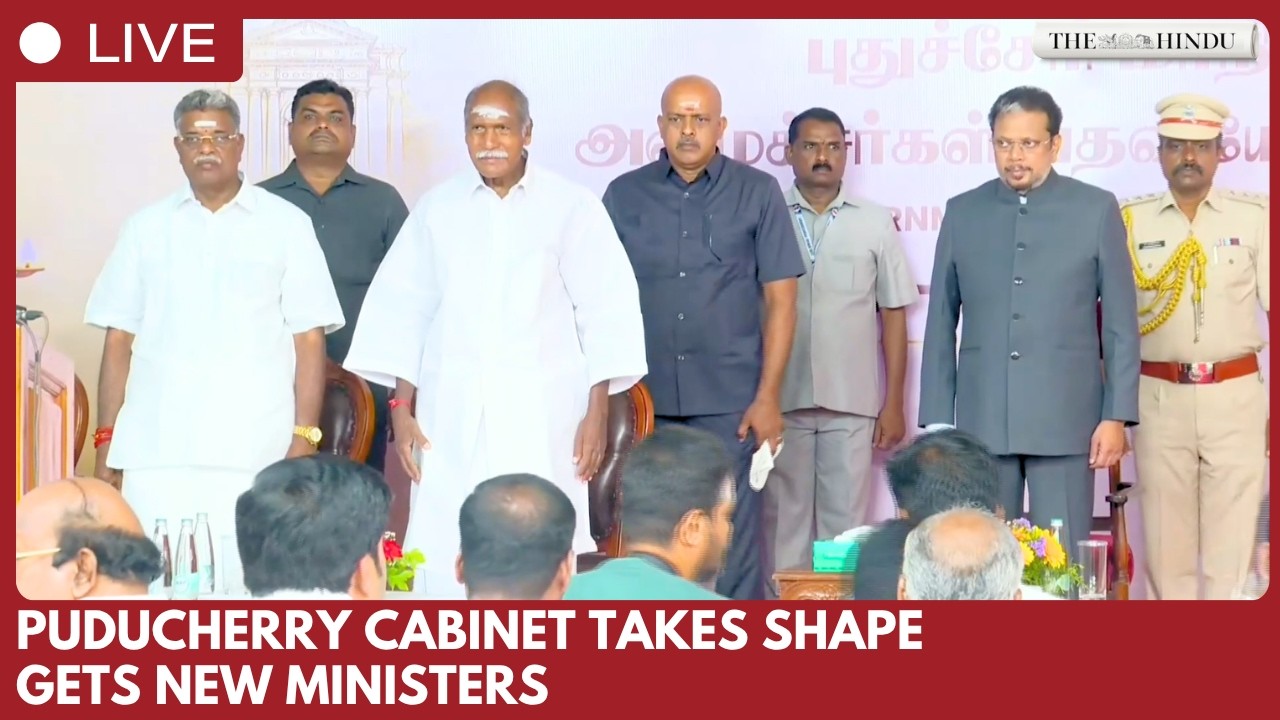 Puducherry Ministers sworn in at oath-taking ceremony
