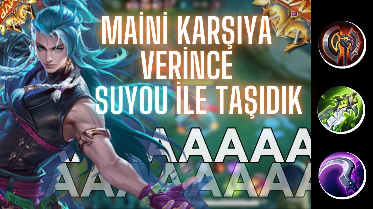 RAKİBİN BAŞINA BELA OLDUK SUYOU - JULIAN - Mobile Legends