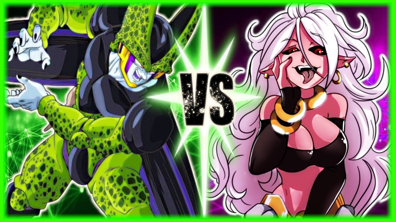Perfect Cell Vs Android 21 Part 2 (Ft. Bulma Bunny)
