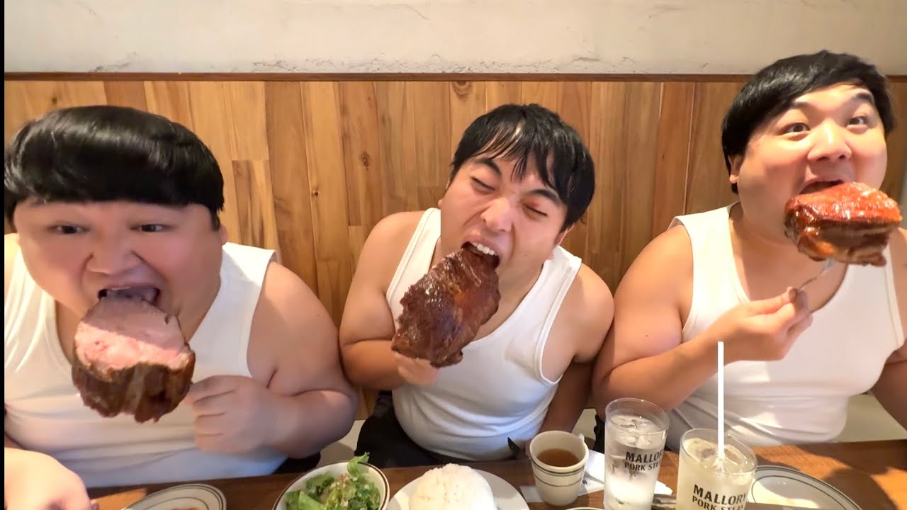 2キロの肉塊！マロリーポークステーキ！