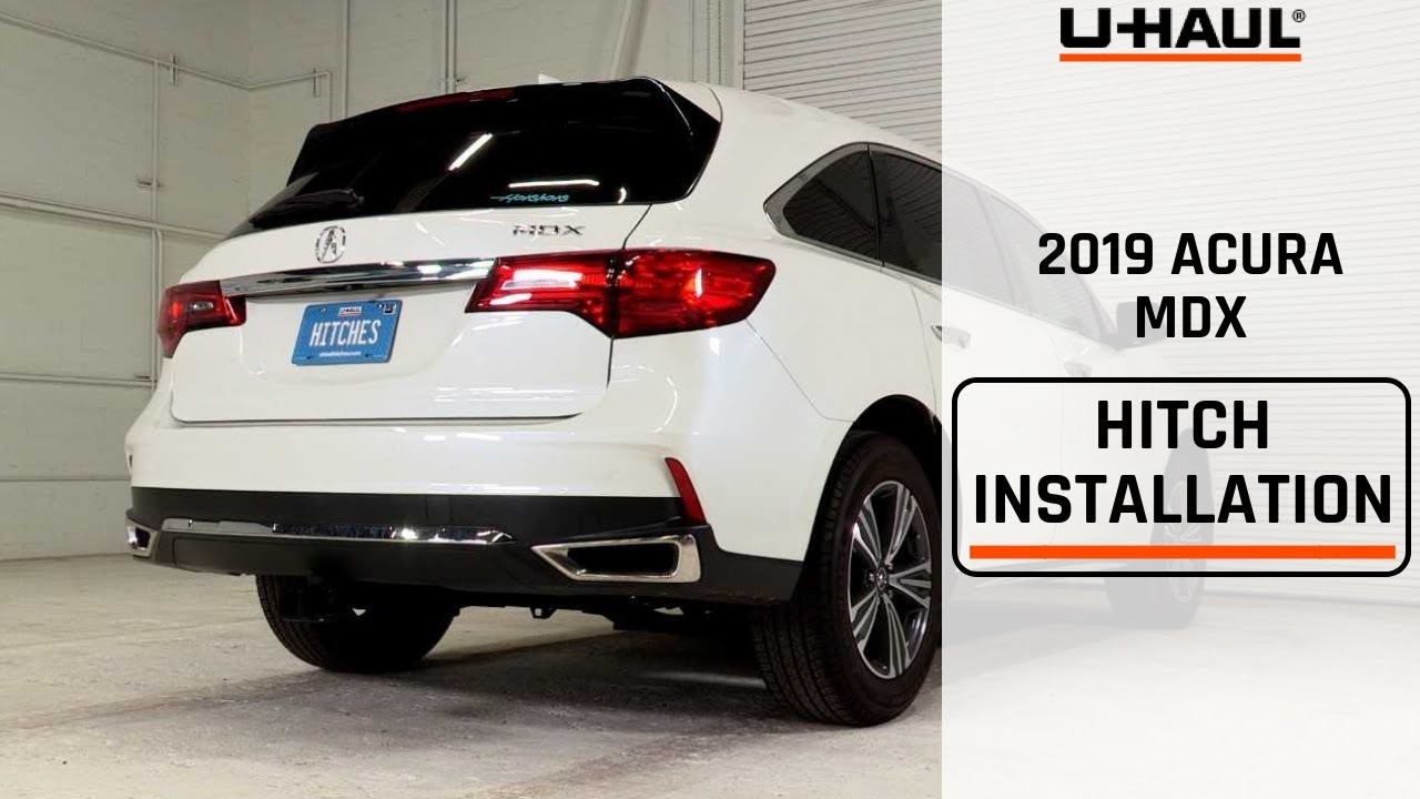 2019 Acura MDX Trailer Hitch Installation