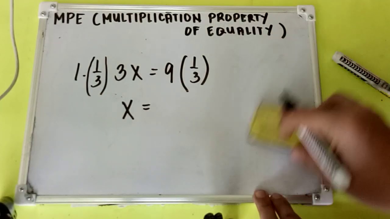 MPE (Multiplication Property of Equality)