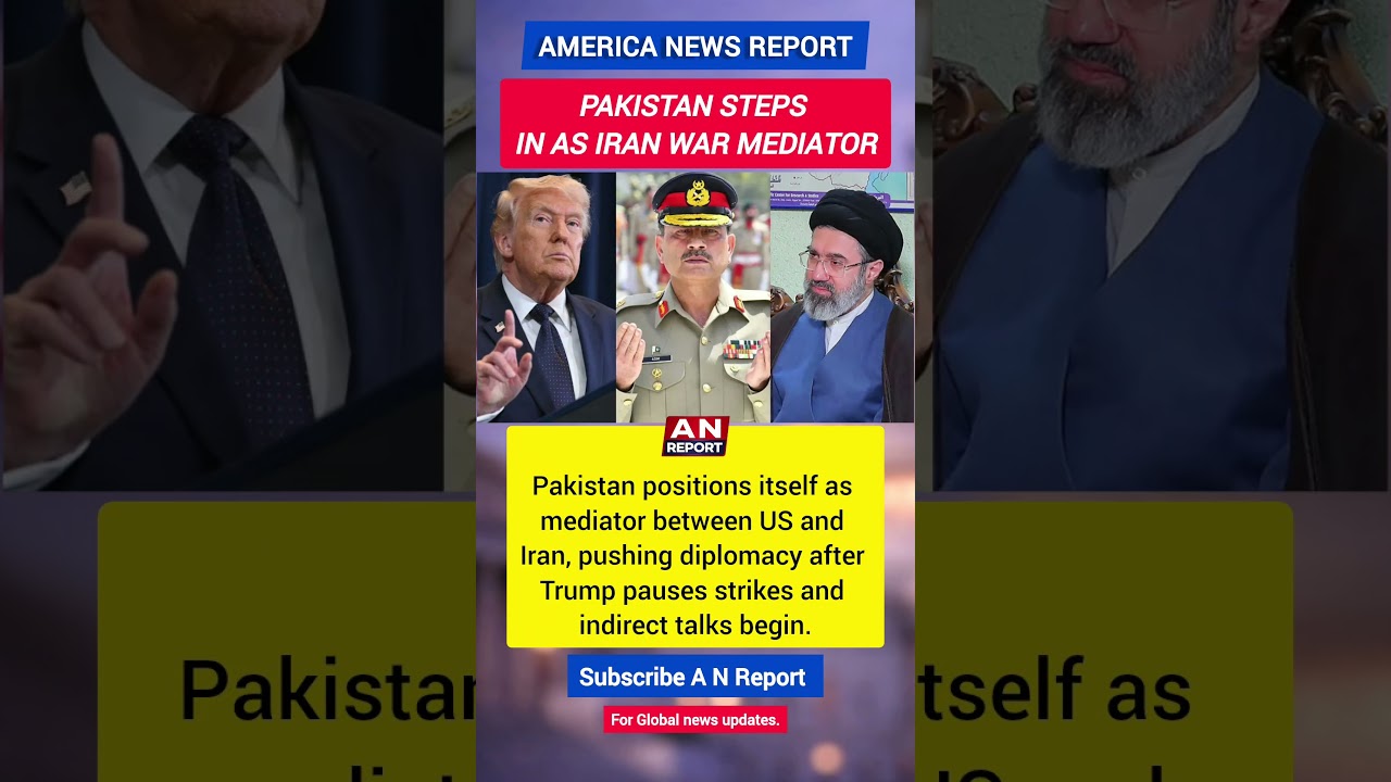 Pakistan Tries To Mediate US-Iran War | Peace Talks After Trump Pause? | A N REPORT