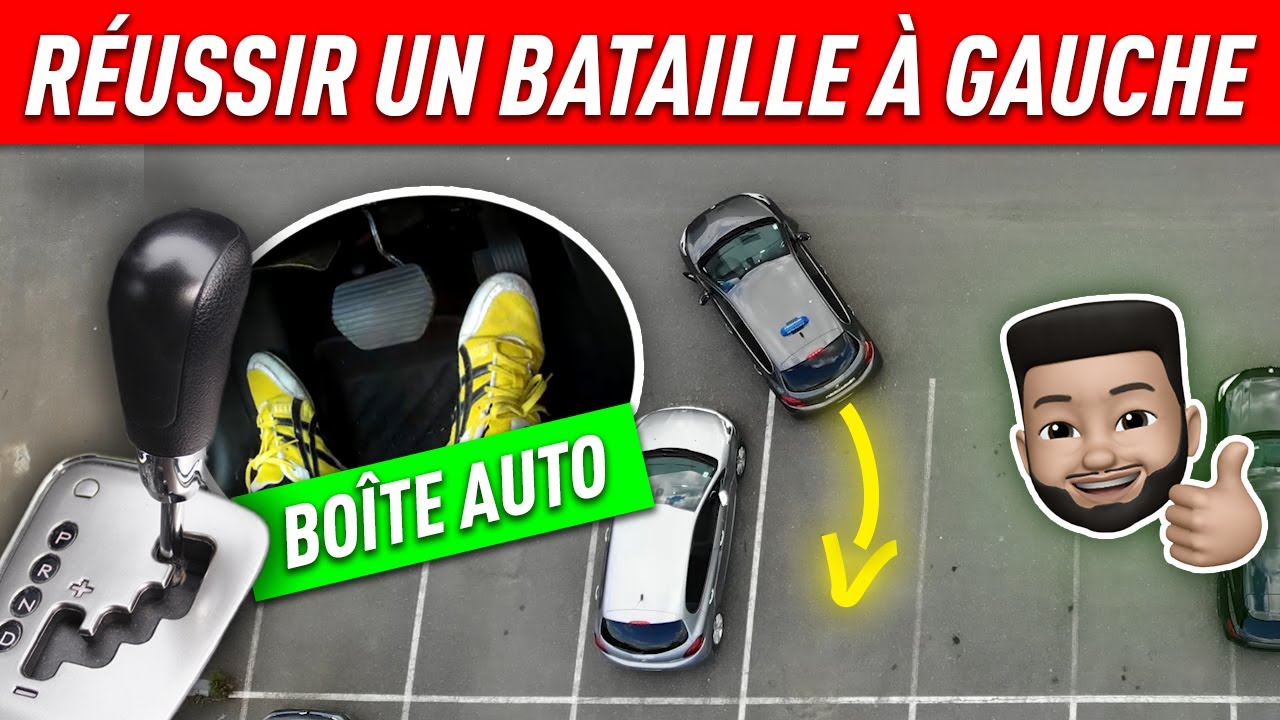 R&Eacute;USSIR UN BATAILLE &Agrave; GAUCHE : BO&Icirc;TE AUTOMATIQUE - PERMIS 2021 🚗💨