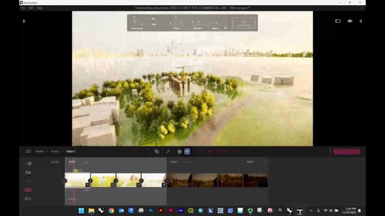 Twinmotion Video Rendering for Landscape Architecture