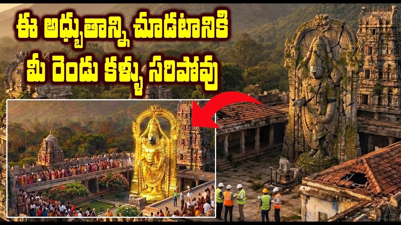 ఈ వీడియో చూసినవారికి శ్రీ వెంకటేశ్వర కటాక్షం తప్పకుండా లభిస్తుంది | Venkateswara Temple Construction