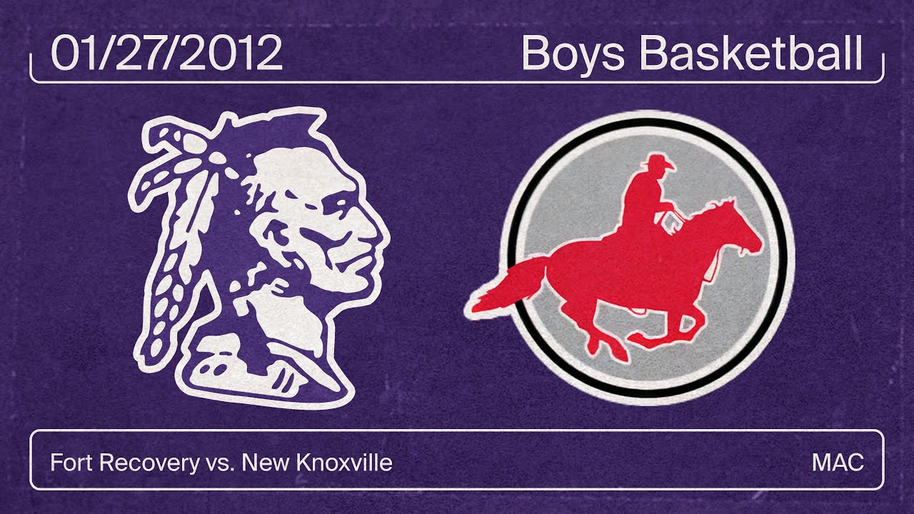 Fort Recovery vs New Knoxville (Boys Basketball) 01/27/2012