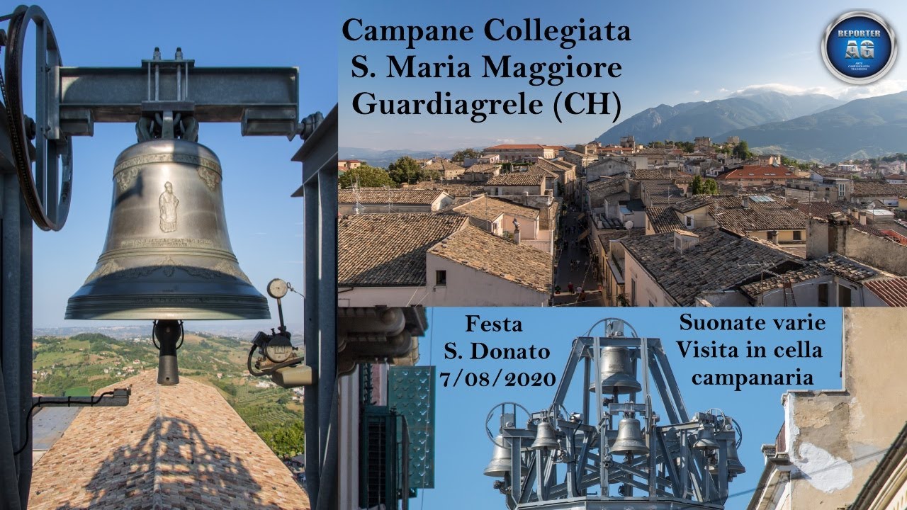 Cella campanaria Campane Collegiata S. Maria Maggiore - Guardiagrele (CH) ABRUZZO