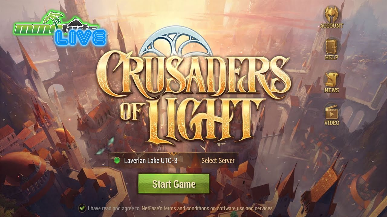 MMOHuts Live - Crusaders of Light Gameplay! [8/7/17]