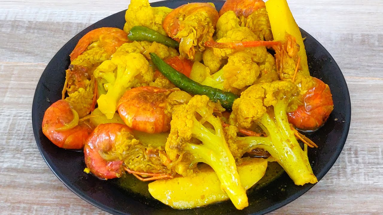 চিংড়ি ফুলকপির BEST রেসিপি কী? By Yana's Kitchen#bangladeshifood #ilishmach #cooking #recipe #