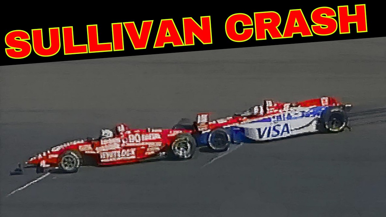 Danny Sullivan's Career Ending Crash (1995 CART Michigan)