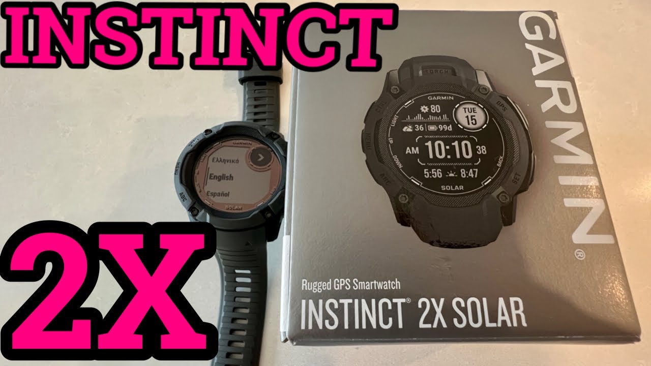 GARMIN INSTINCT 2X SOLAR || REVIEW