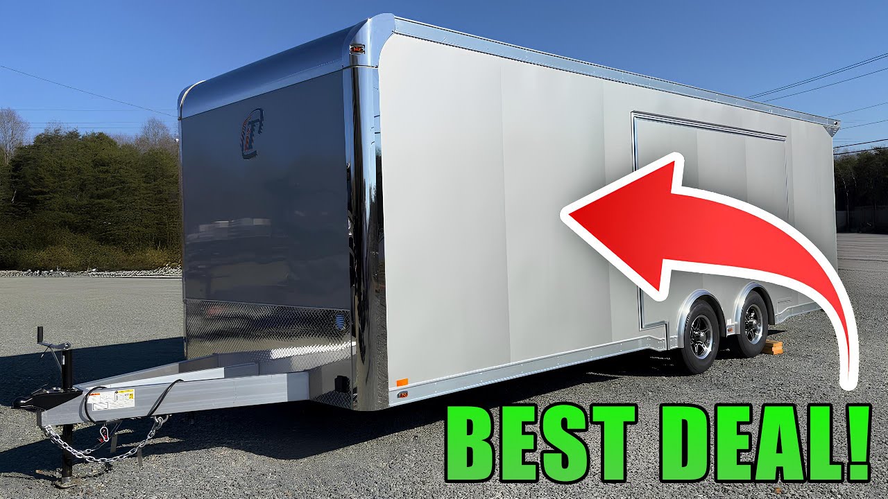 NEW 2025 INTECH 8.5x24 10K Car/Race Trailer Walkaround | Is This Trailer Worth It?