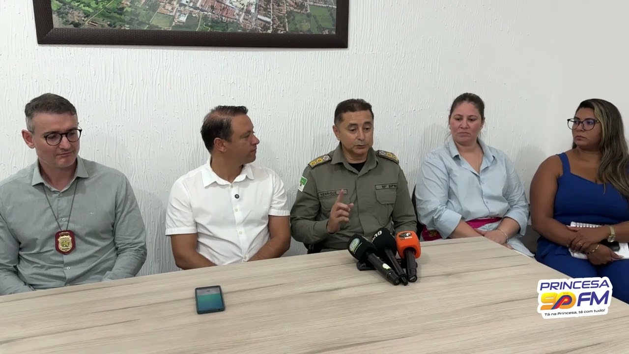 Em coletiva de imprensa, Prefeitura do Assú apresenta plano de segurança para o Carnaval 2026