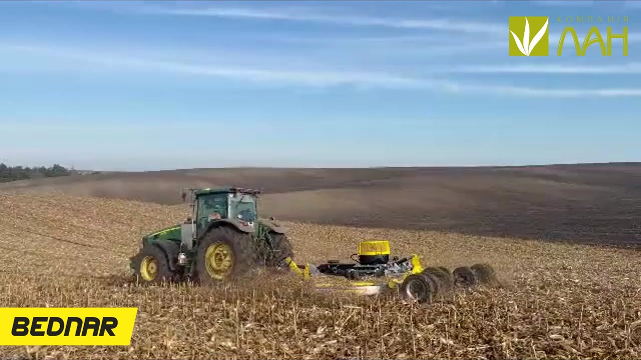 Демонстрація BEDNAR MULCHER MZ 6000
