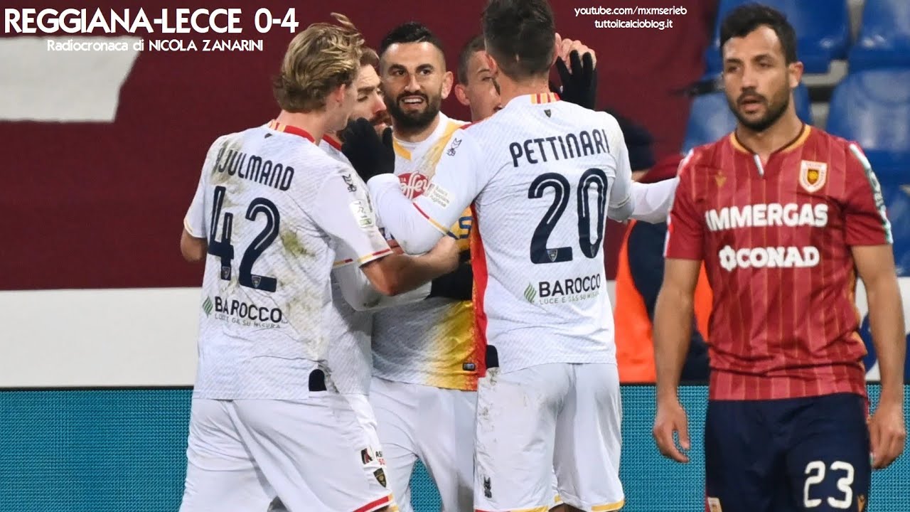 Reggiana-Lecce 0-4 - Radiocronaca di Nicola Zanarini (7/3/2021) da Rai Radio 1