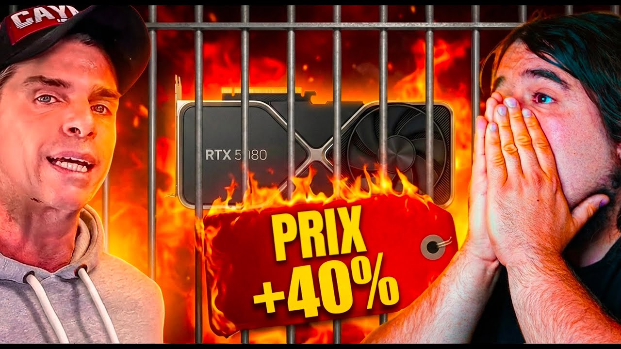 +40% sur les Cartes Graphiques en 2026 MINIMUM !!!