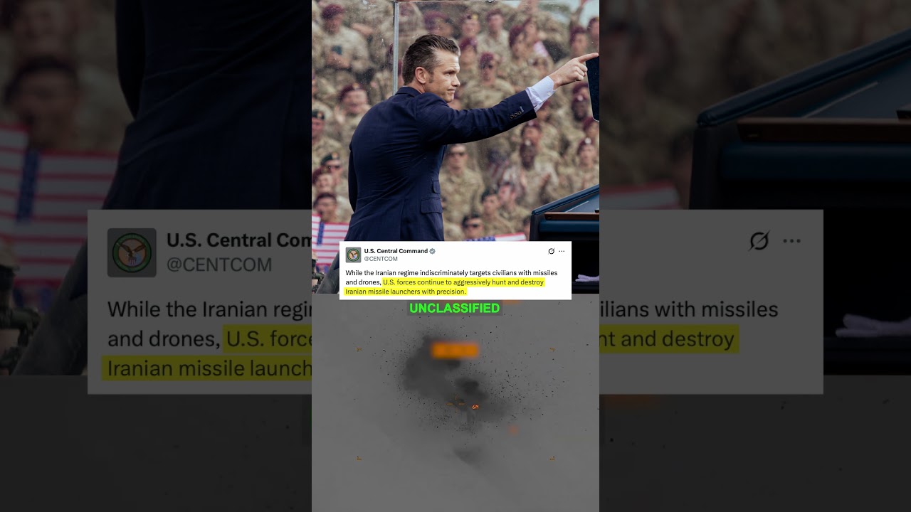 U.S. forces continue to aggressively hunt and destroy Iranian missile launchers with precision.