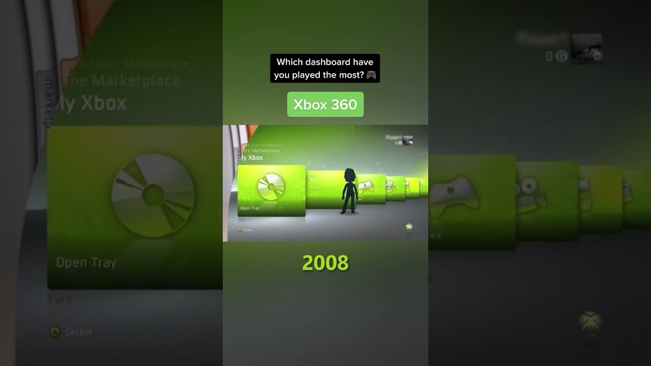 Which Xbox Dashboard have you played the most? 🎮