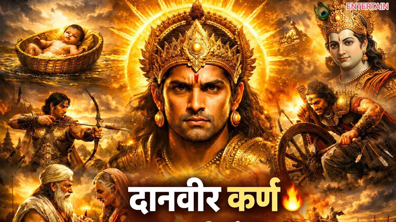 Daanveer Karna 🔥 | Karna & Krishna Final Conversation | Mahabharata Full Story Song