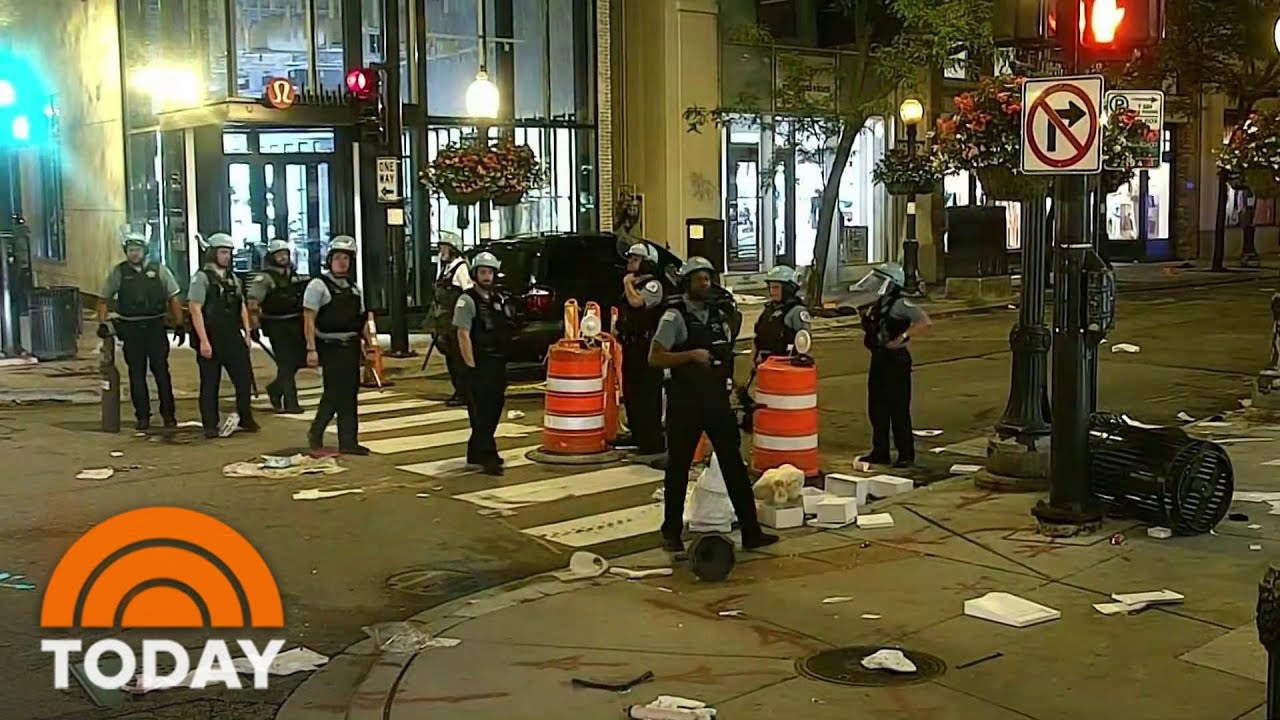 Looting And Rioting Break Out On Chicago’s Magnificent Mile | TODAY