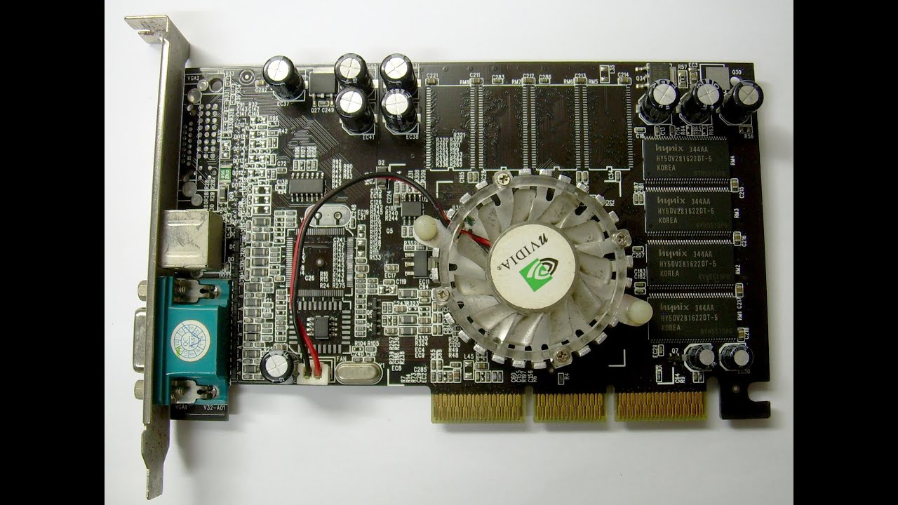 TESTE e DRIVERS da  Placa De Video Agp 8x Geforce4 Mx440 64mb Tv/SVga
