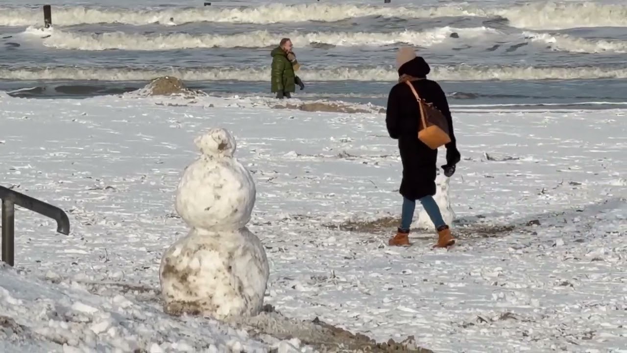 Norderney im Schnee