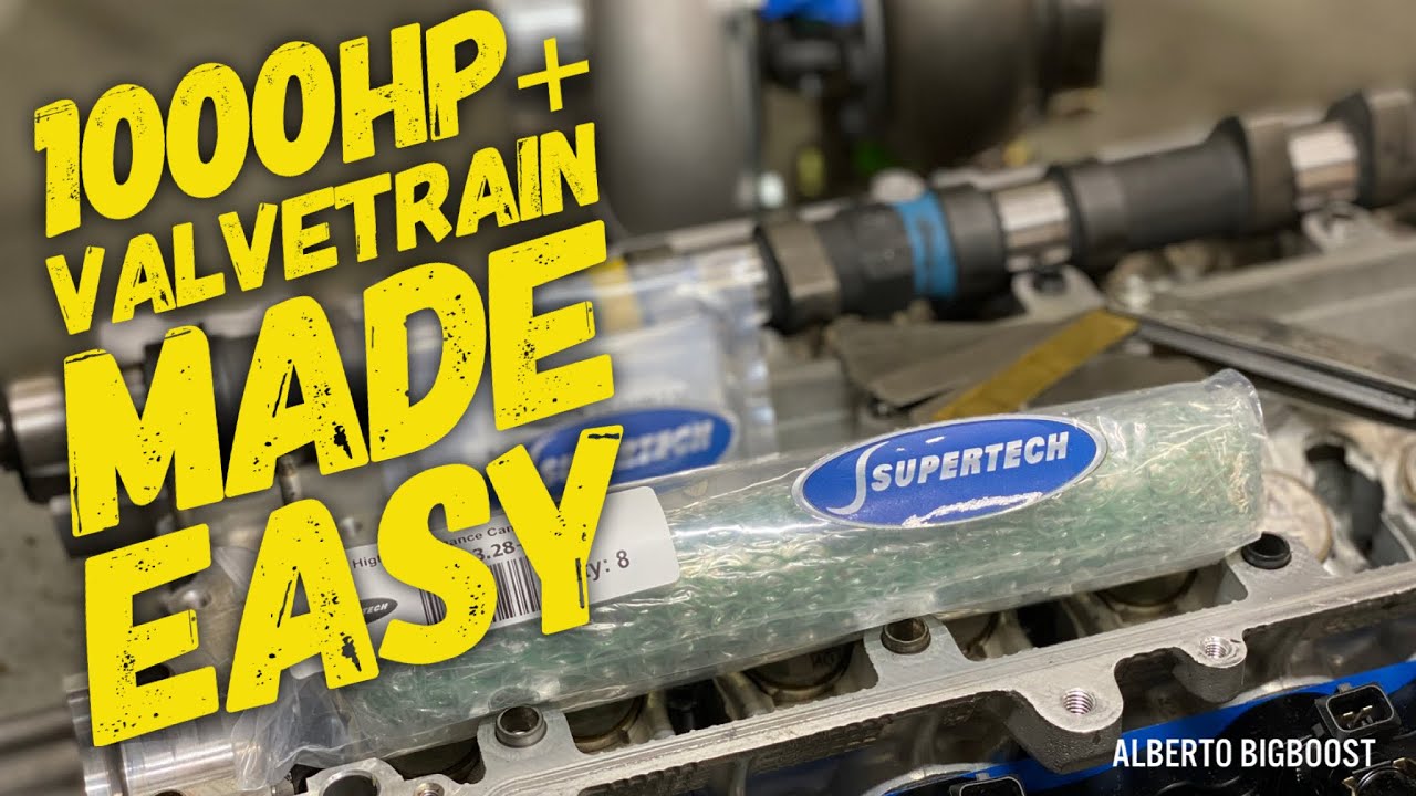 2JZ 9500RPM RACING VALVETRAIN HOW TO