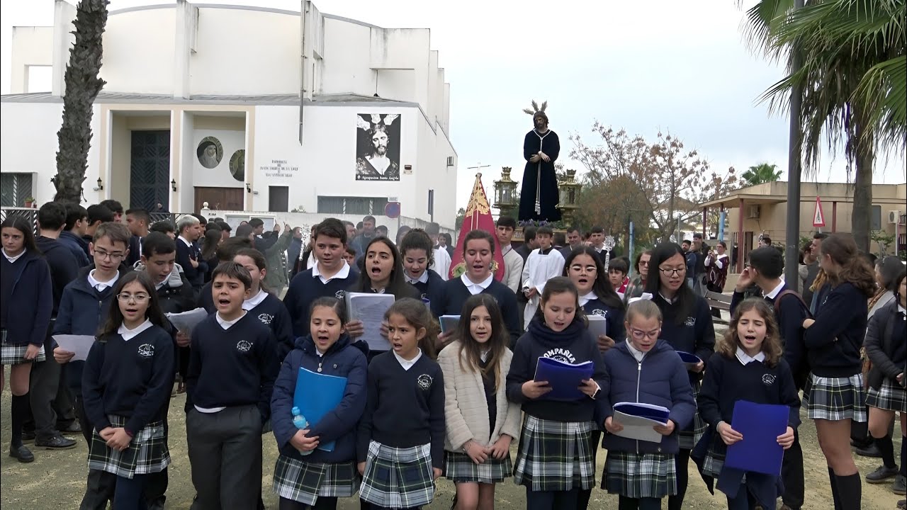 Traslado del Stmo. Cristo del Amor y Humildad al Colegio Huerta Grande - 2024 - Sanlúcar de Bda.