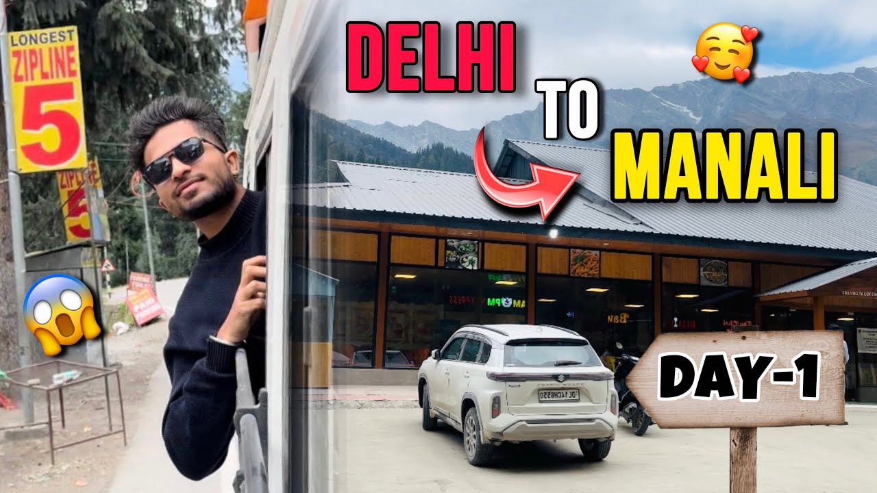 Delhi To Manali📍| Trip With 25 Strangers 😍| @SomraajExpress