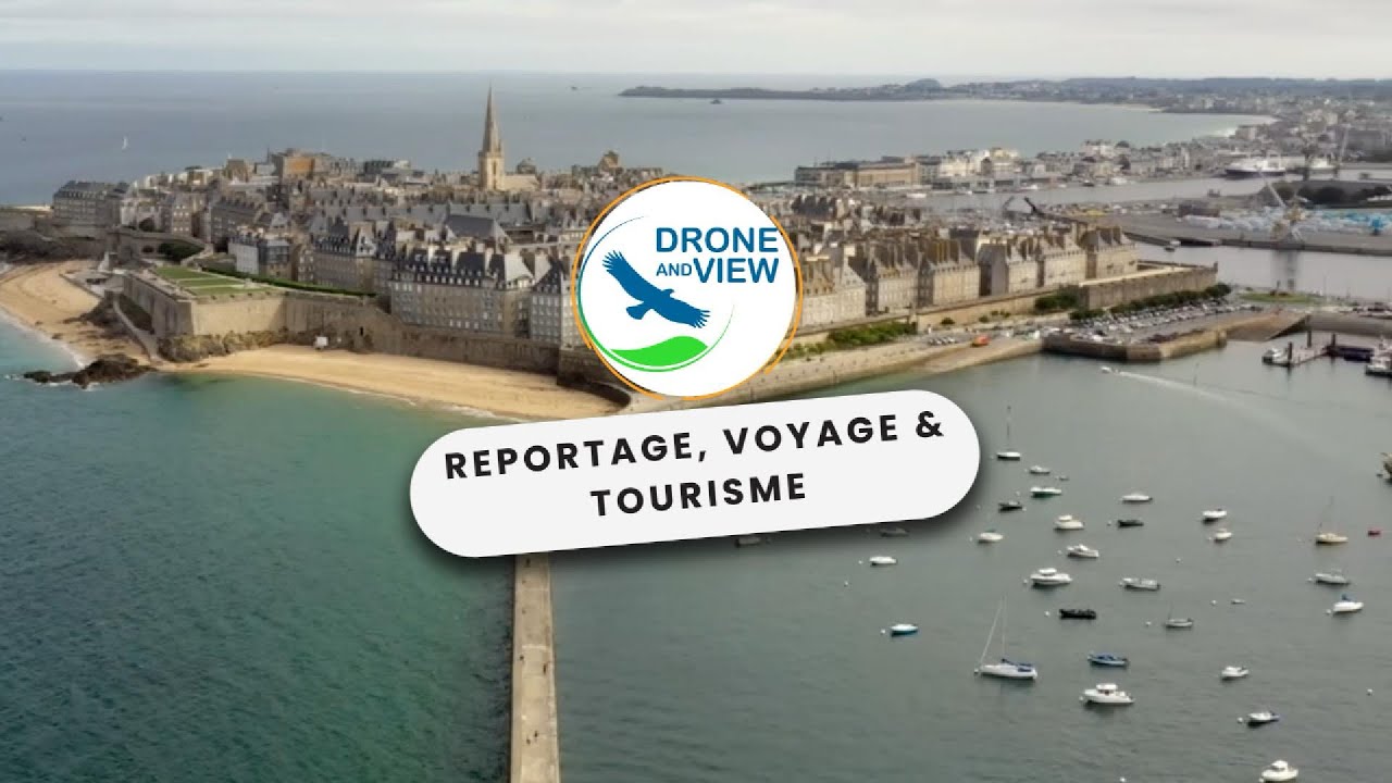 Saint-Malo par drone - Laurent Guichardon - DroneAndView 