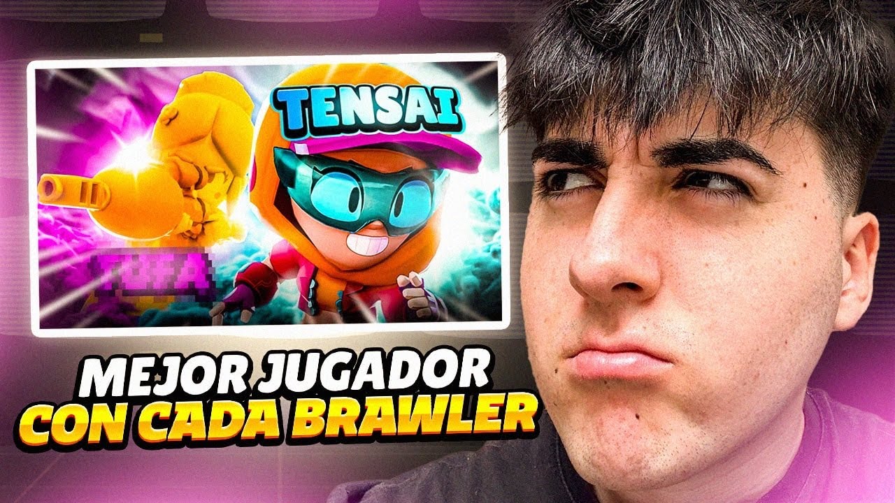 ¡¡EL MEJOR JUGADOR CON CADA BRAWLER!!🌍🏆