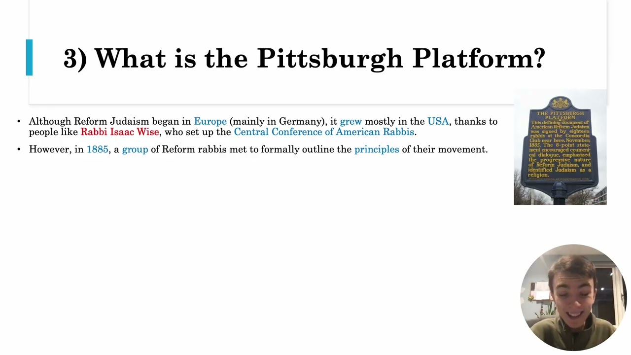 3C - Reform Judaism & Pluralism