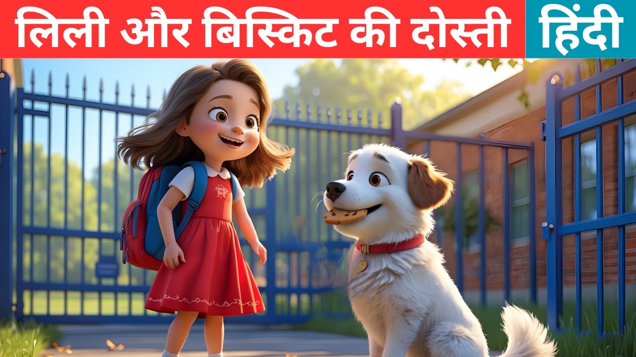 बच्चों के लिए लिली और बिस्किट की CUTE दोस्ती की कहानी