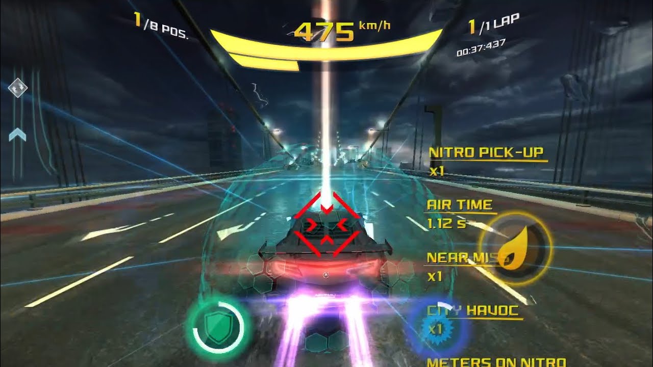 Asphalt 8, Showdown Cup Tokyo Reverse, Acura NSX GT3 Evo Top - 1%