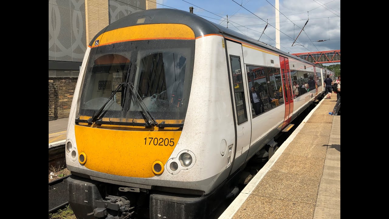 Greater Anglia Trains - Norwich to Cambridge Rail Ride