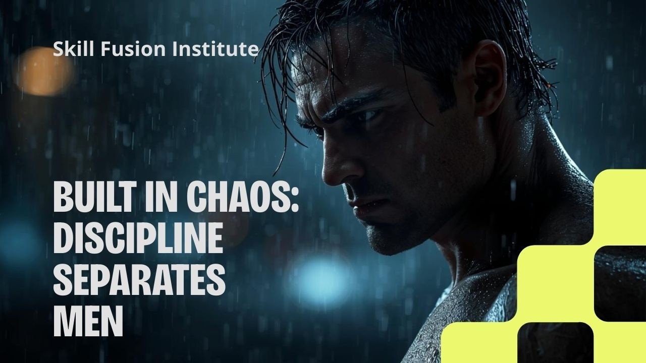 When Life Breaks You, Discipline Builds You #skillfusioninstitute 