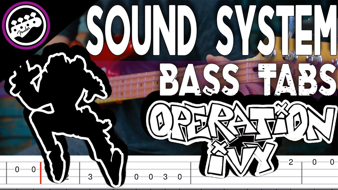 Operation Ivy - Sound System | Bass Cover With Tabs in the Video