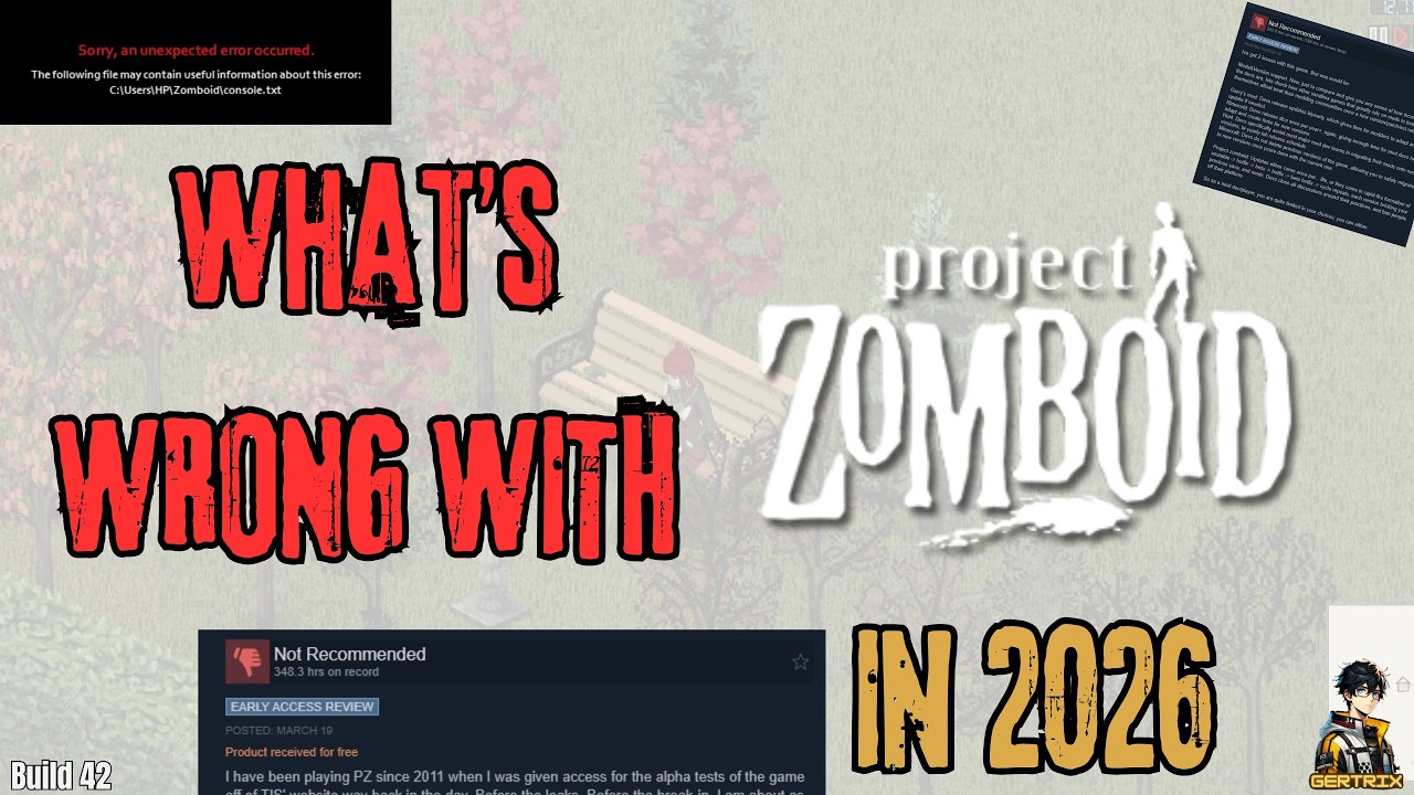 Is there something wrong with Project Zomboid in 2026?