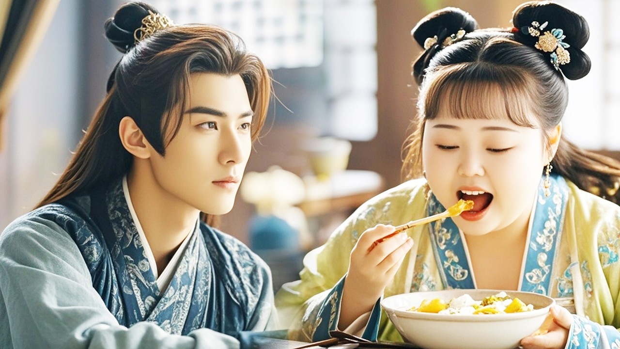 【Movie】王爺20年從不近女色，哪料對這大口吃飯的胖姑娘一見鍾情！💕#中国电视剧 #爱情