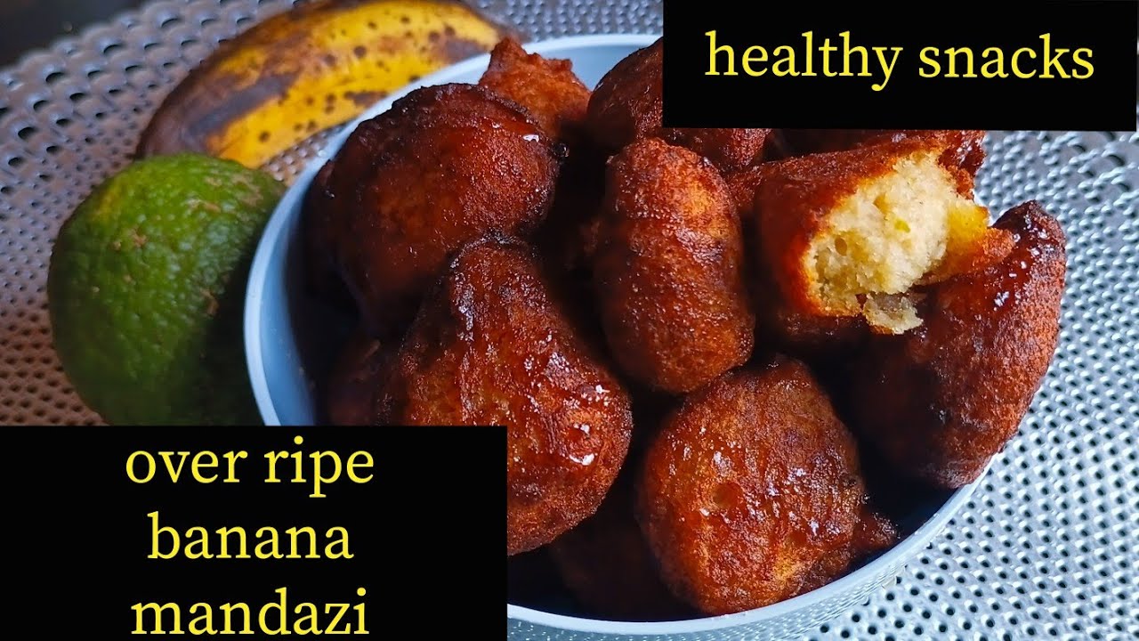 Banana mandazi with rice flour. #glutenfree  #mandazi #banana
