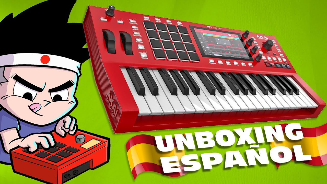 Unboxing AKAI MPC Key 37 en Español 🎹 | Mi Primera MPC (Impresiones reales)