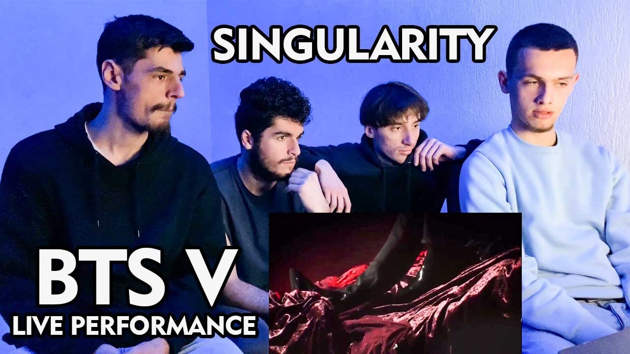 MTF ZONE Reacts to BTS V Singularity Live Performance  BTS REACTION