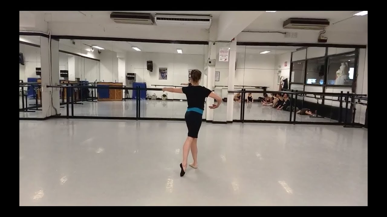 Fondu And Pirouette En Dedans & En Dehors: ballet class tutorial (beginner)