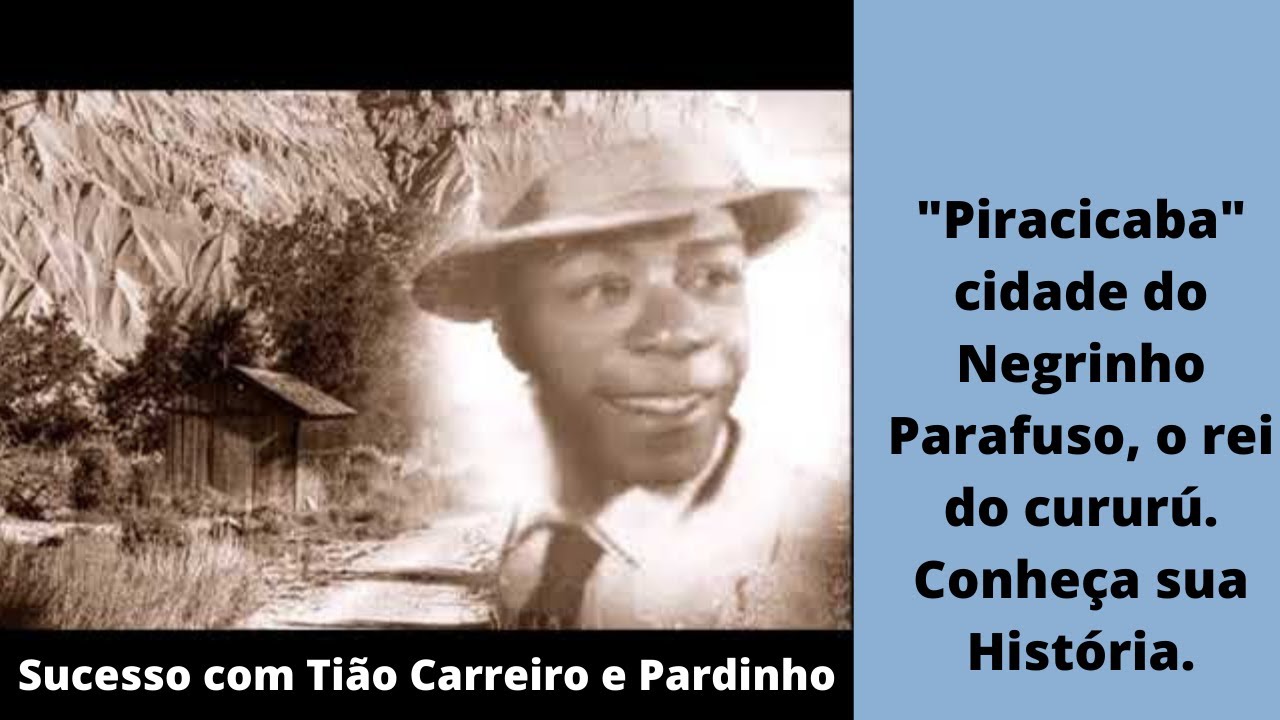 Conheça a História do Negrinho Parafuso, O rei do Cururú