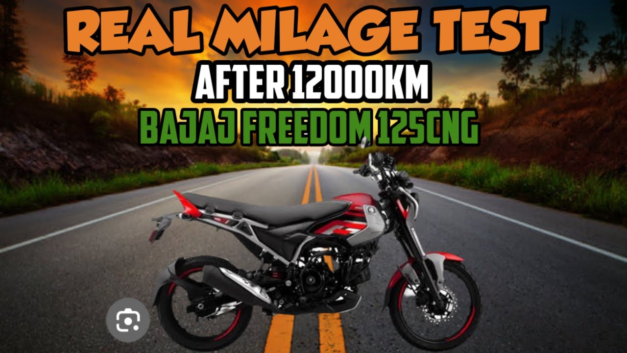REAL MILAGE TEST AFTER 12000KM BAJAJ FREEDOM 125CNG #jackkhan #aryankhan