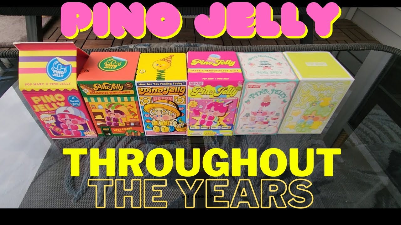 Pino Jelly Throughout the Years